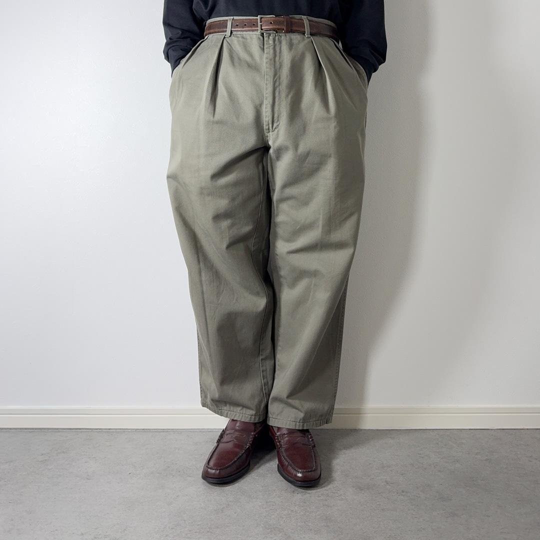 PoloRalphLauren90s初期タグUSA製ポロチノカーキ古着