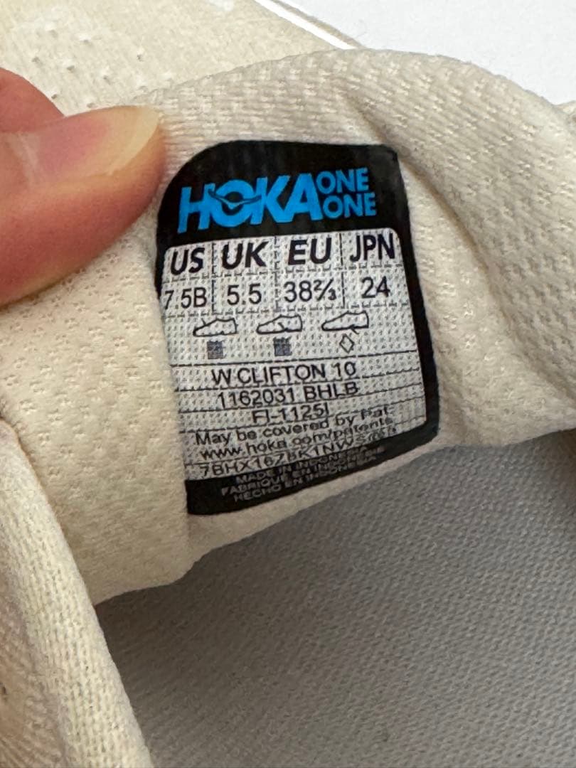 HOKA CLIFTON 10 バーチ / アラバスター