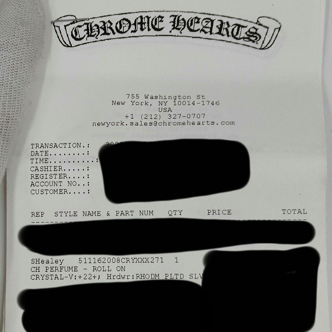 新品 Chrome heartsクロムハーツ 香水 +22+ ロールオン 未使用