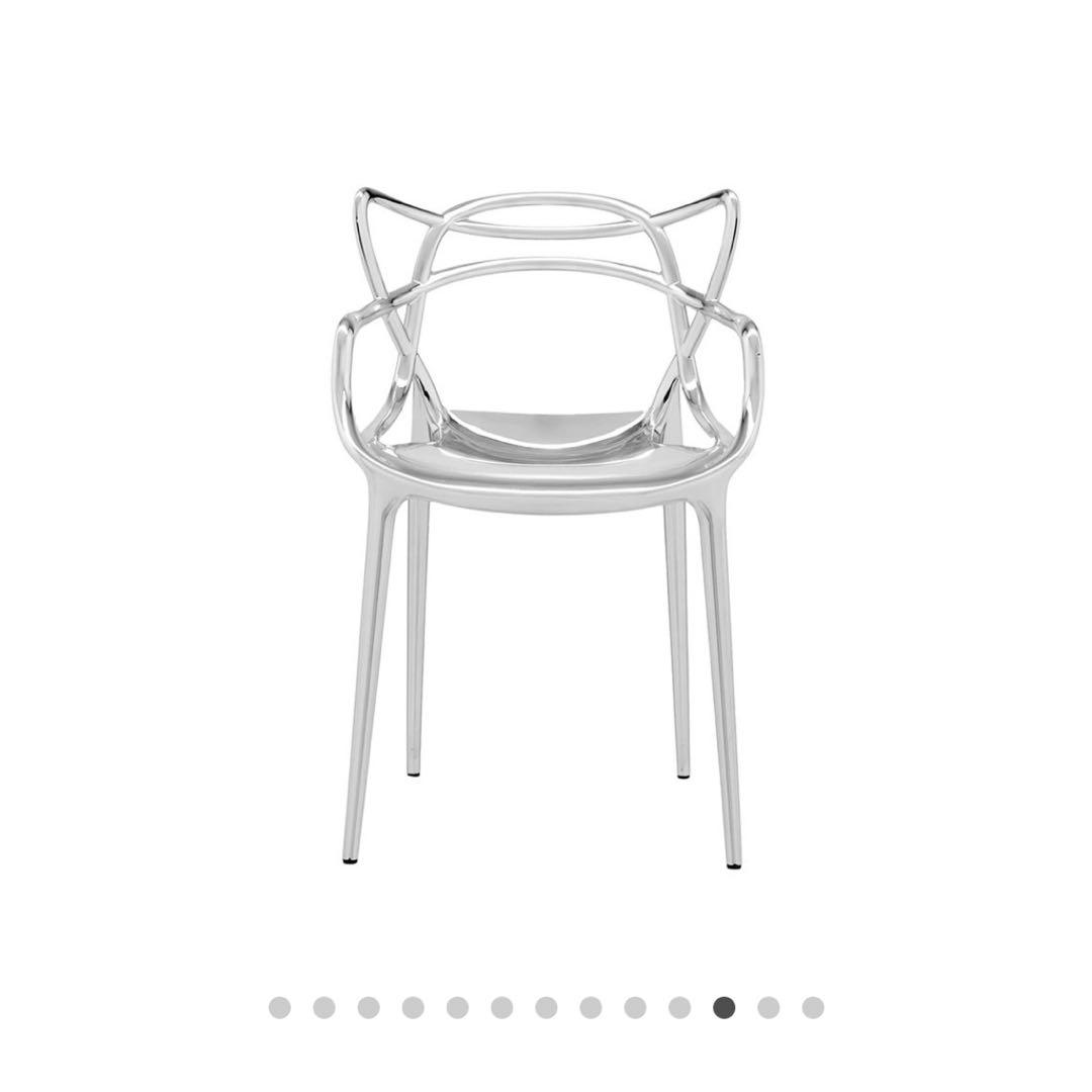 Kartell マスターズチェア クロム