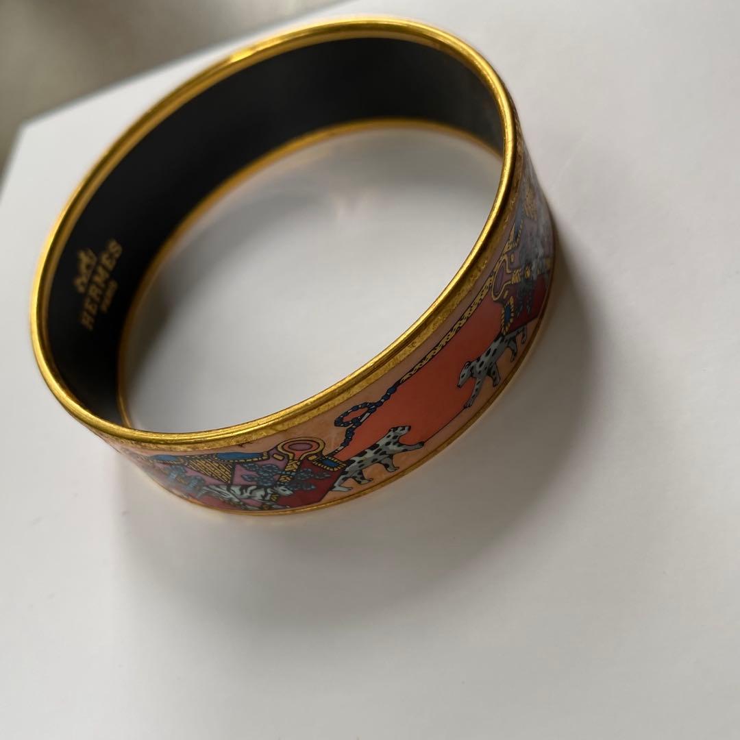 HERMES バングル　エマイユ　ビンデージ