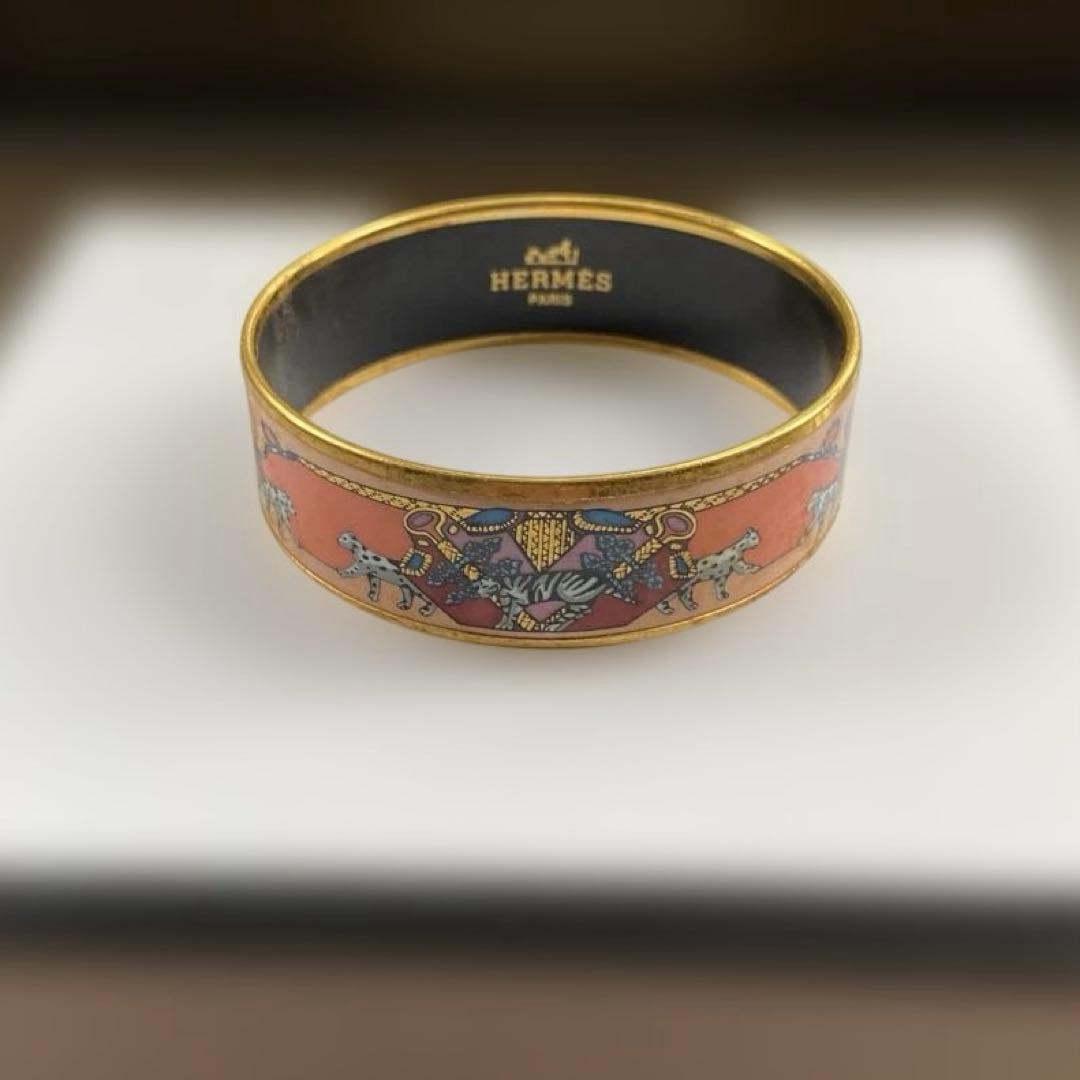 HERMES バングル　エマイユ　ビンデージ