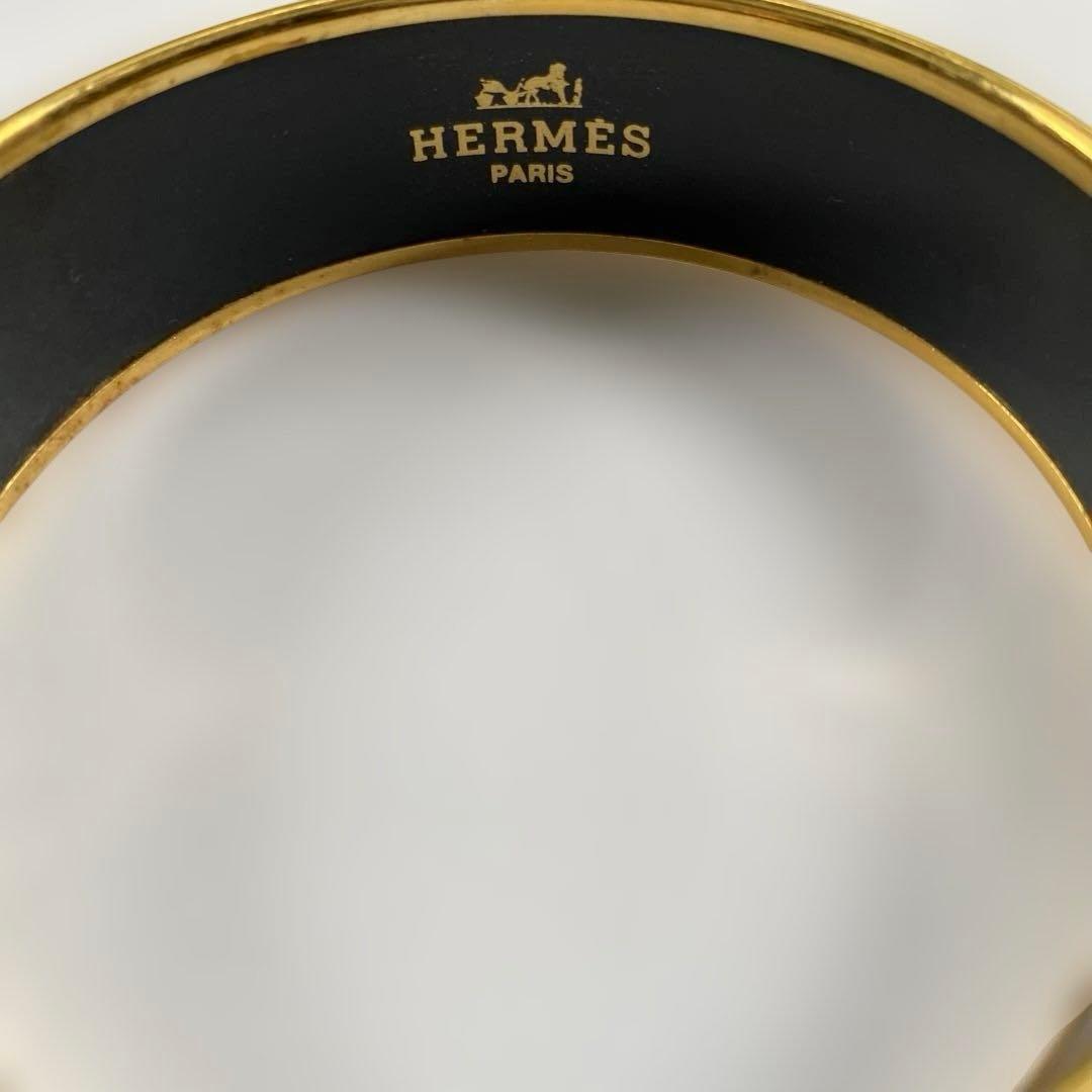 HERMES バングル　エマイユ　ビンデージ