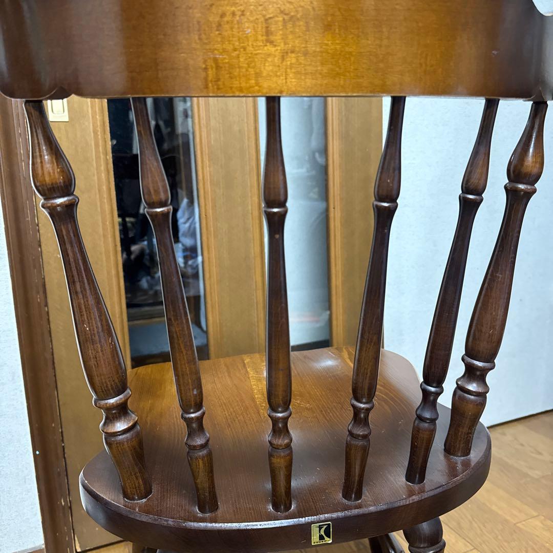 飛騨産業 キツツキマークのウィンザーチェア