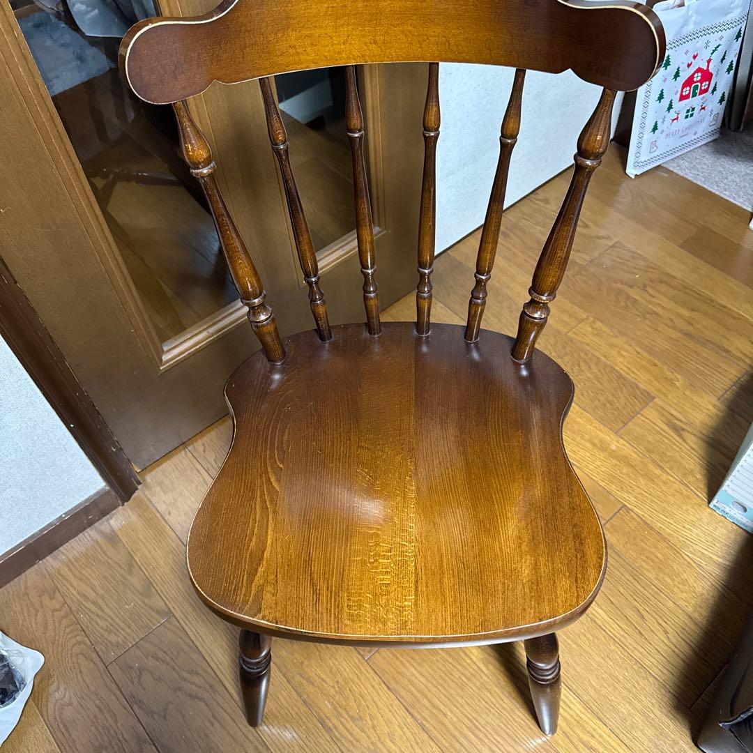 飛騨産業 キツツキマークのウィンザーチェア