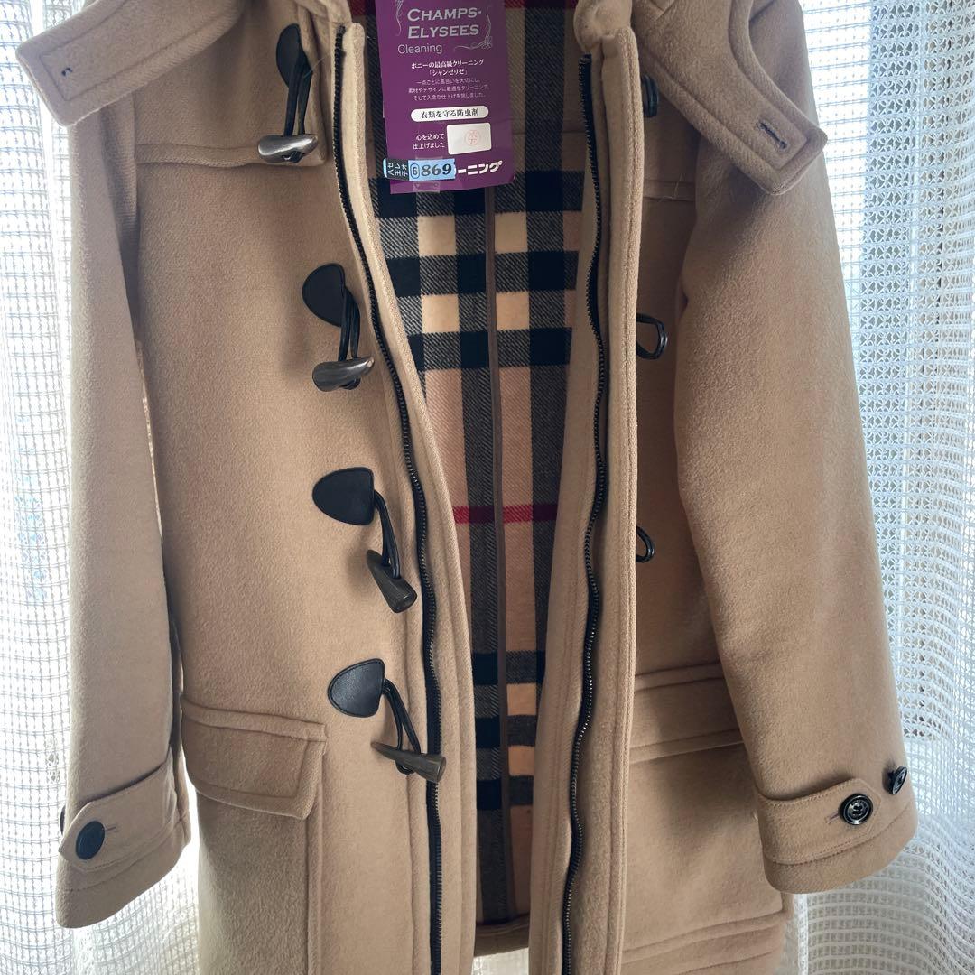 バーバリー ダッフルコート12y 152 クリーニング済み