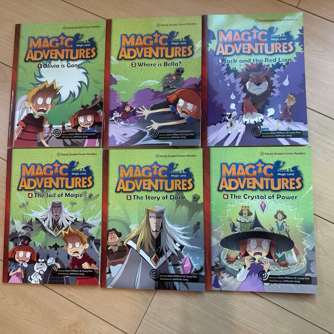 Magic Adventures level1&2 12巻セット CD付き