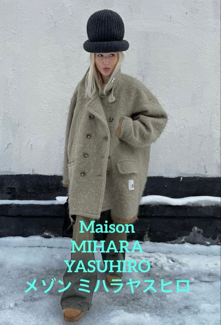 h*a様 ★今期最終オークション★ メゾン ミハラヤスヒロ シャギーウール　 モ