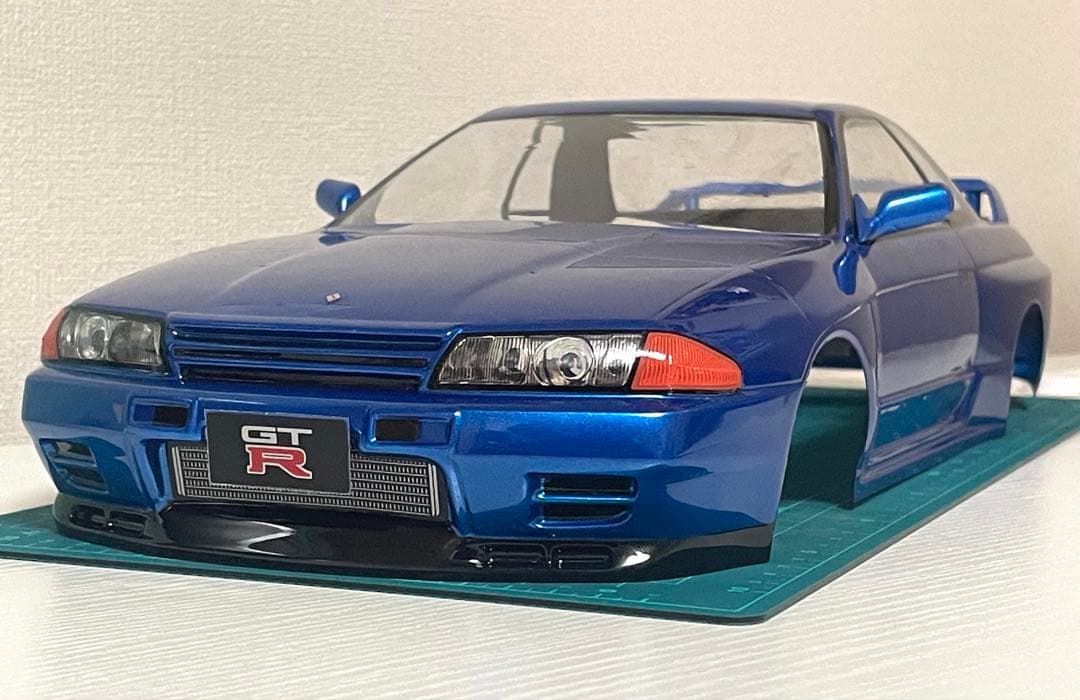 タミヤラジコンボディ スカイラインGTR R32