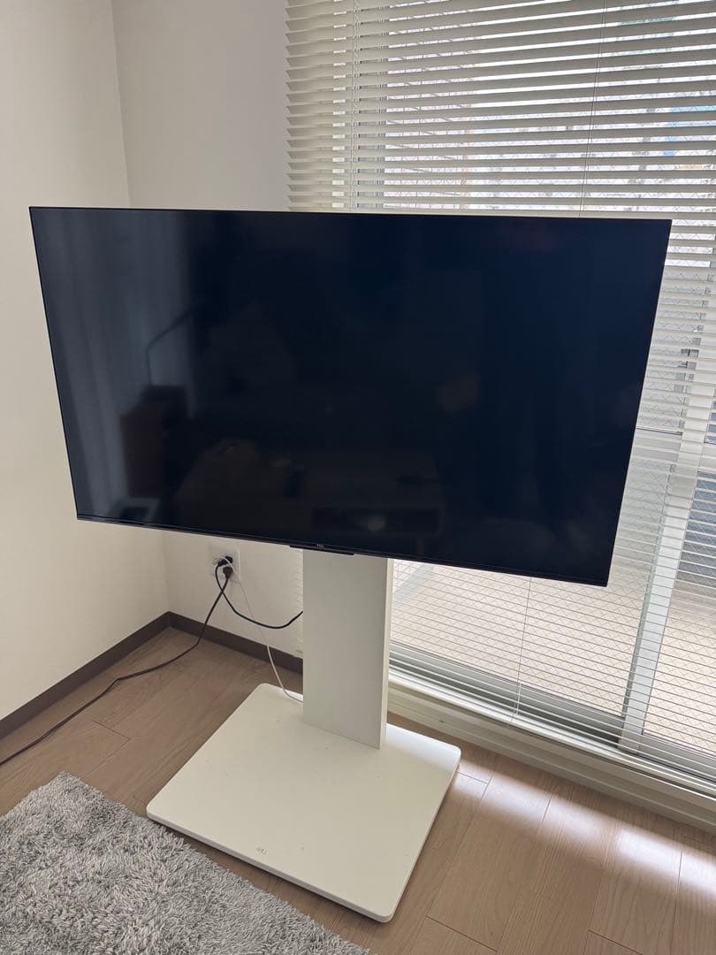 TCL 4Kスマート液晶テレビ 50インチ2023年製、EQUALSスタンド付き