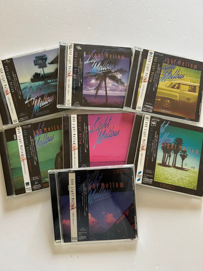 再値下げ　入手困難　AOR Light Mellow CD ７枚セット