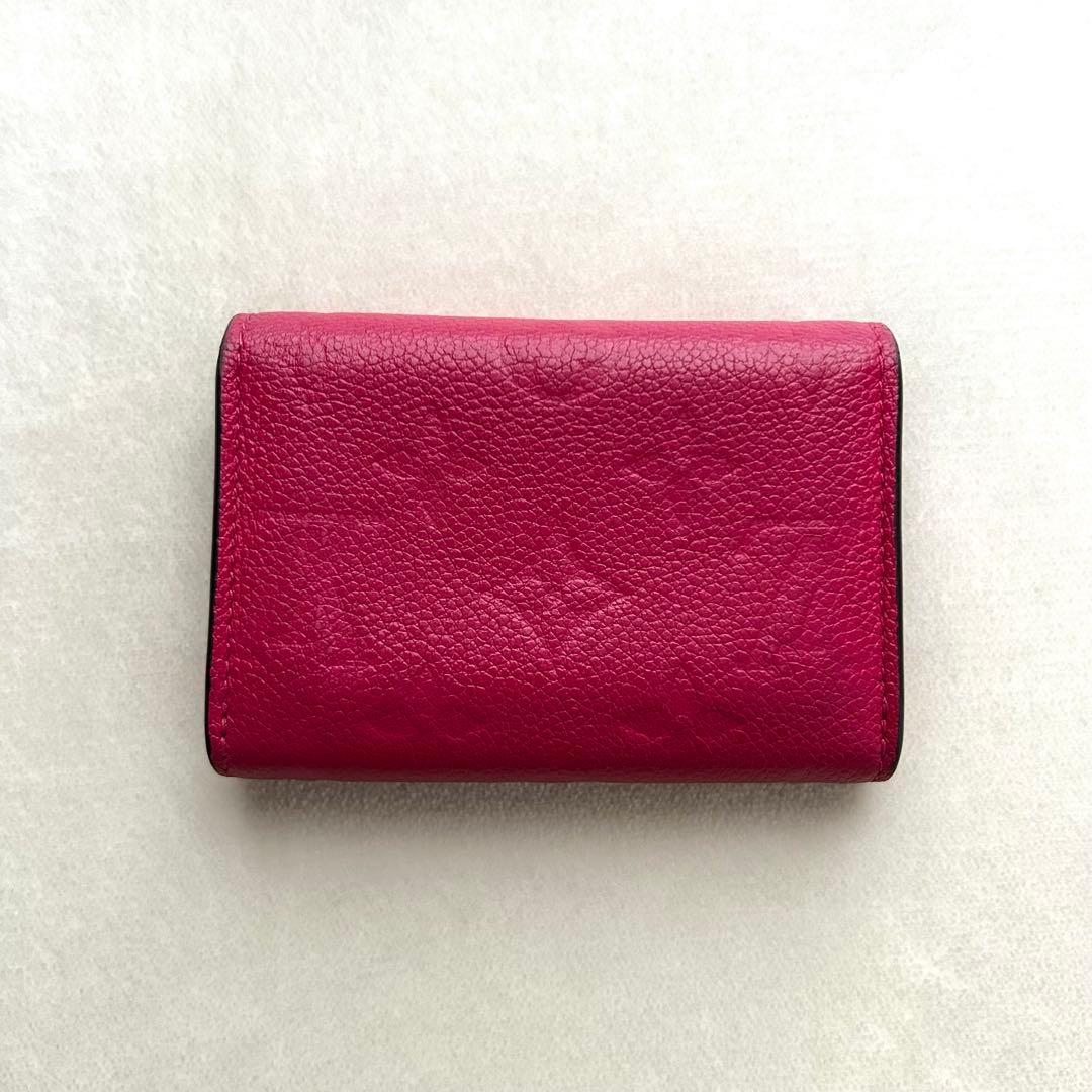 LOUIS VUITTON ルイヴィトン 二つ折り財布 アンプラント ミニ財布