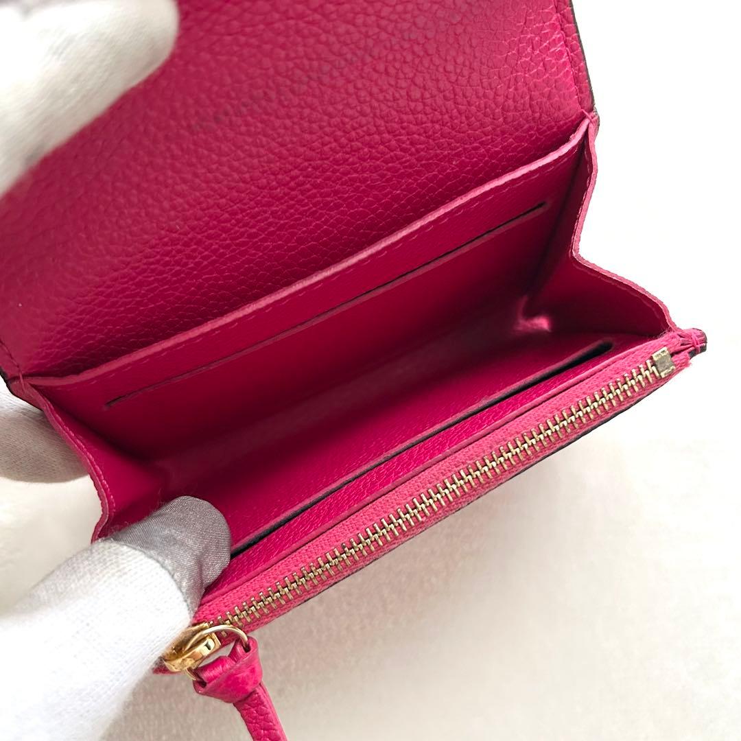 LOUIS VUITTON ルイヴィトン 二つ折り財布 アンプラント ミニ財布