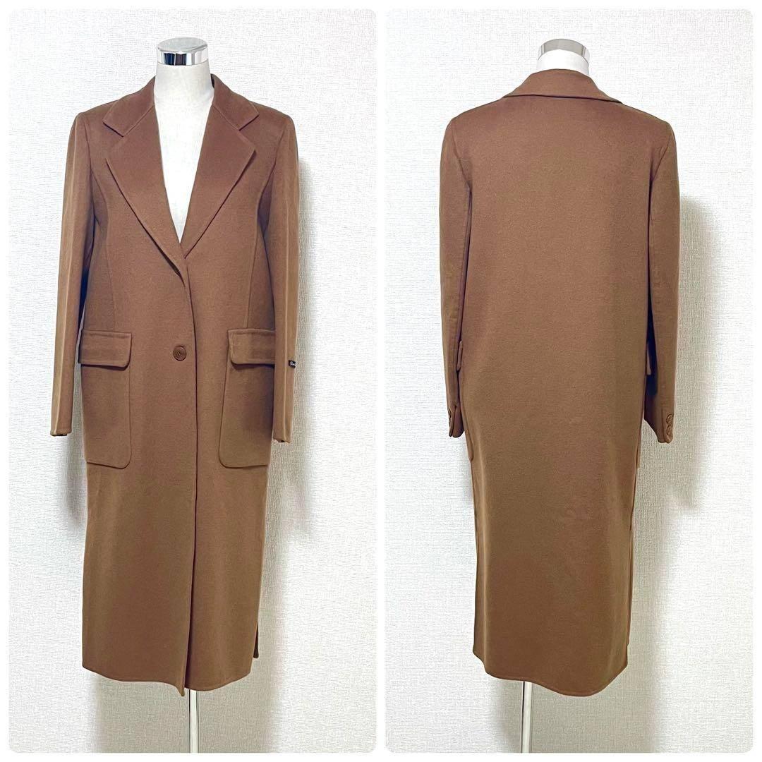 【未使用級】マックスマーラ　カシミヤ100% ロングコート　クチートアマーノ　L