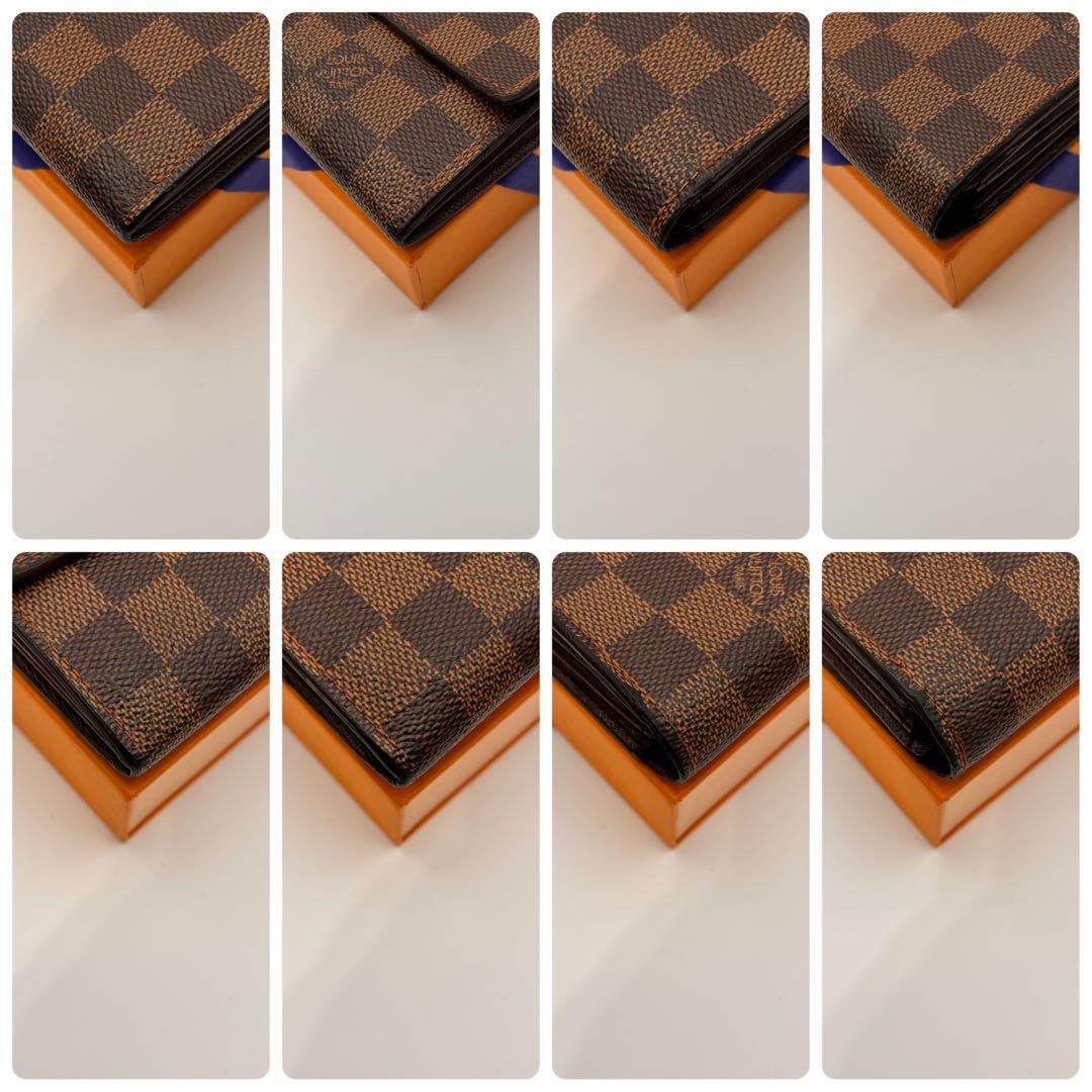 【鑑定済み】ルイヴィトン✨ダミエ✨ポルトフォイユサラ 2つ折り 長財布