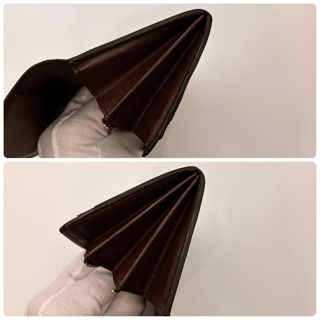 【鑑定済み】ルイヴィトン✨ダミエ✨ポルトフォイユサラ 2つ折り 長財布