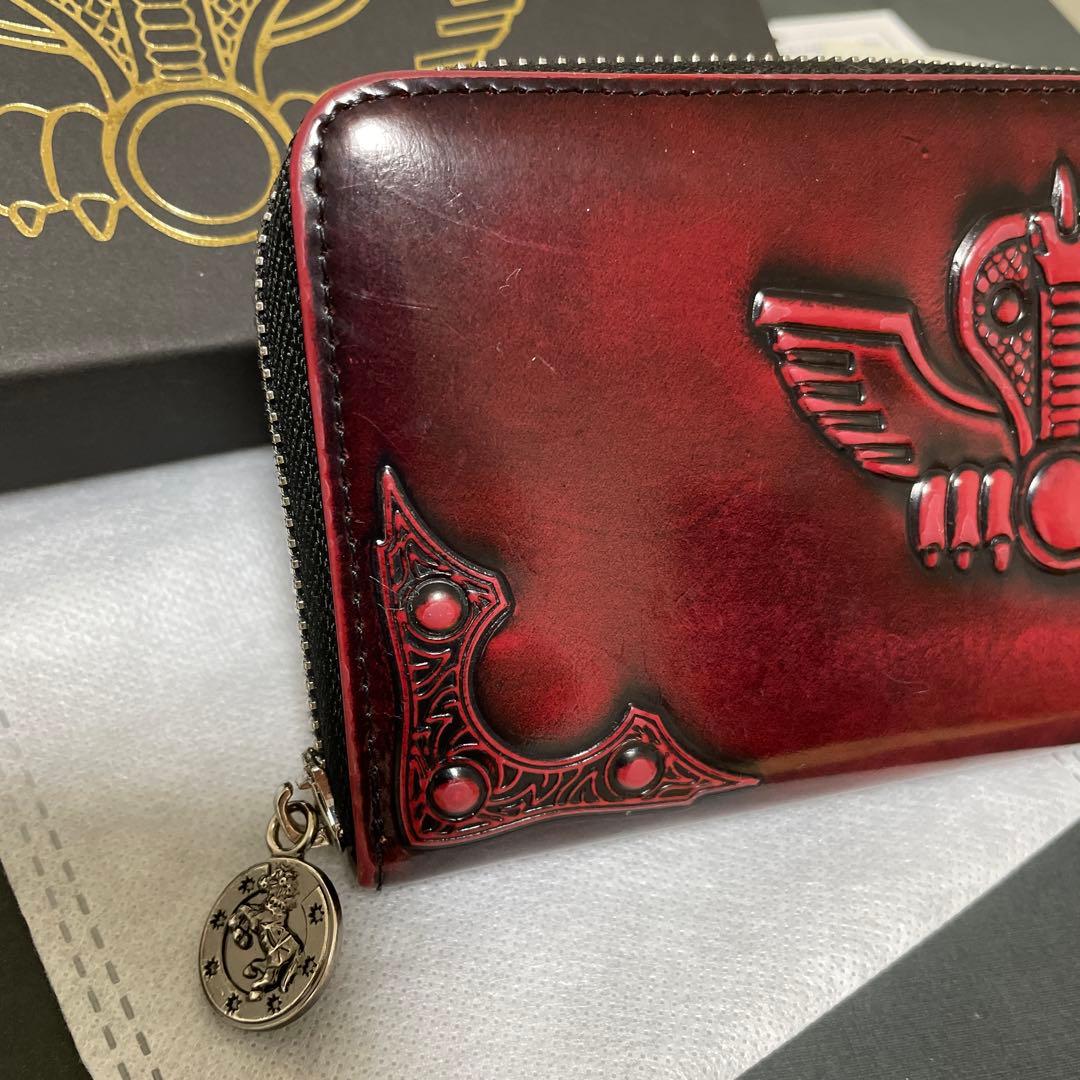 裕*様 【レア物】プレミコ 北斗の拳 世紀末覇者拳王　レザーウォレット：長財布