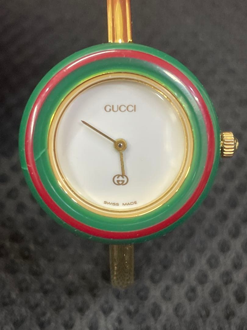 GUCCI チェンジベゼル　緑赤　1100-L