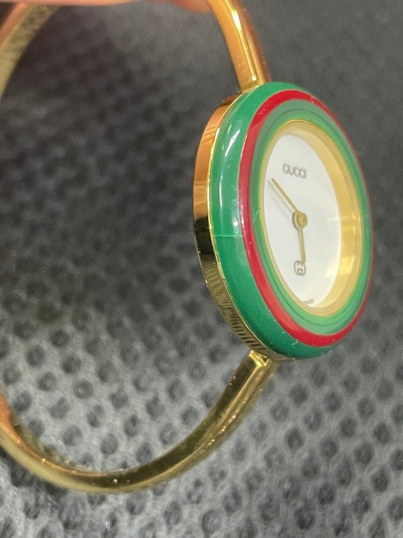 GUCCI チェンジベゼル　緑赤　1100-L