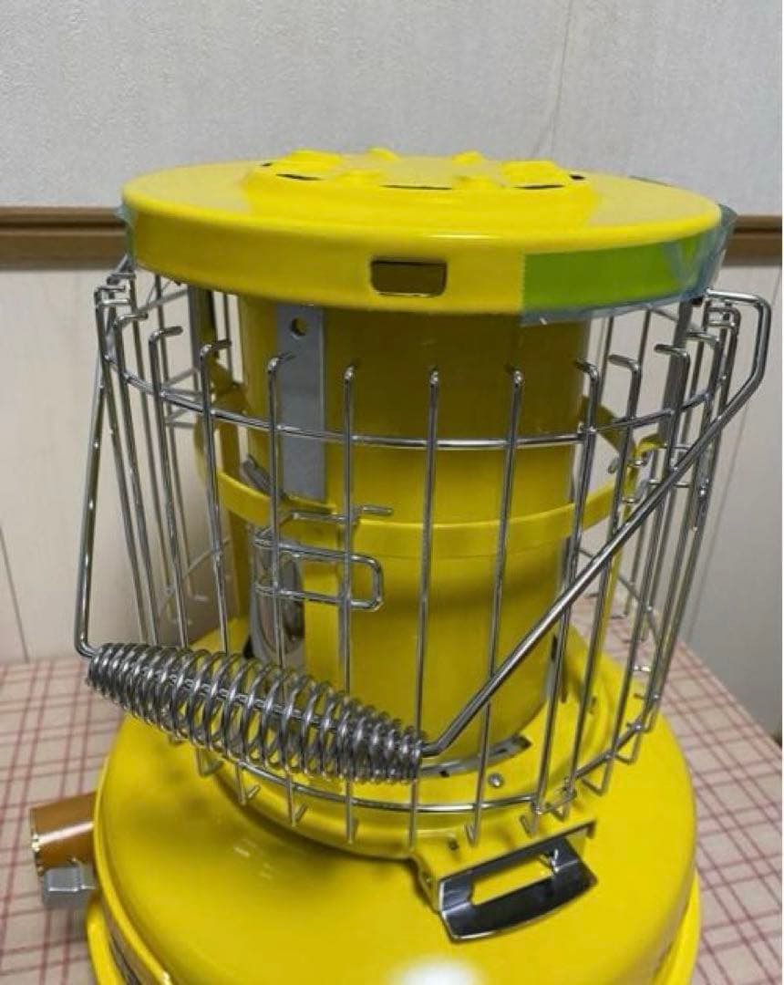 ⚫︎注意⚫︎センゴク　アラジン　ポータブルガスストーブ　カセットストーブ　イエロー