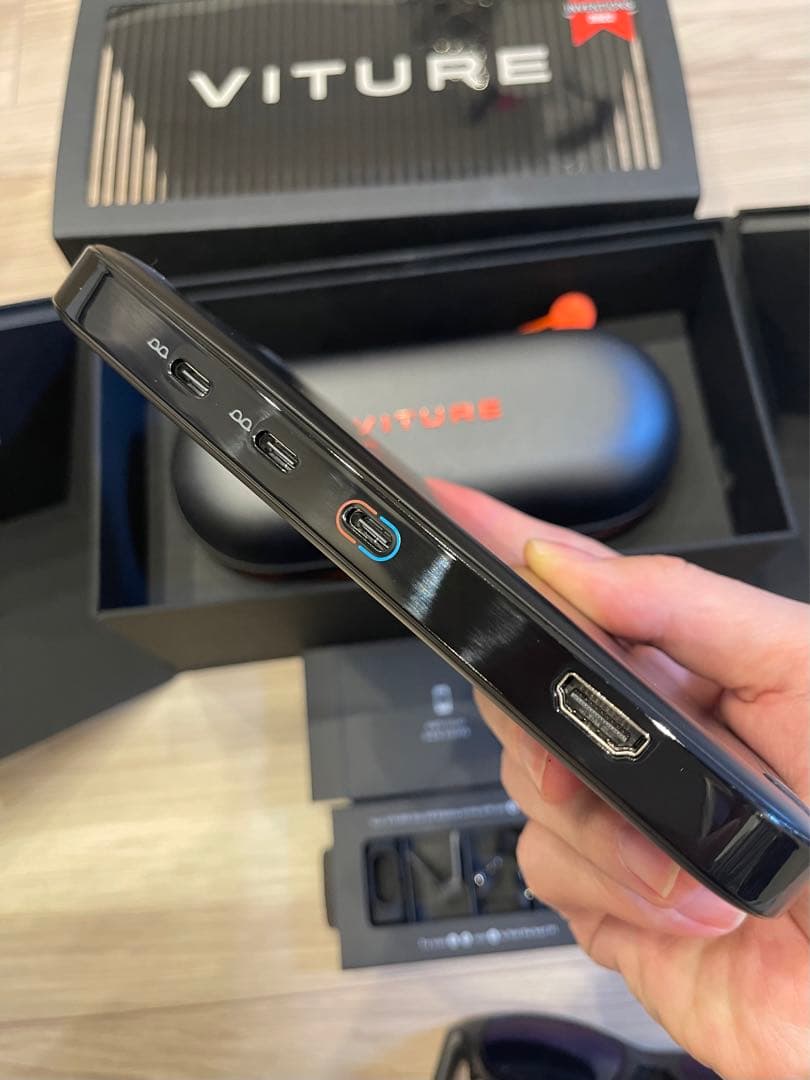 【美品】VITURE One XR グラス モバイルドックセット