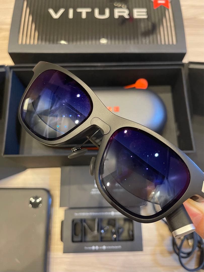 【美品】VITURE One XR グラス モバイルドックセット
