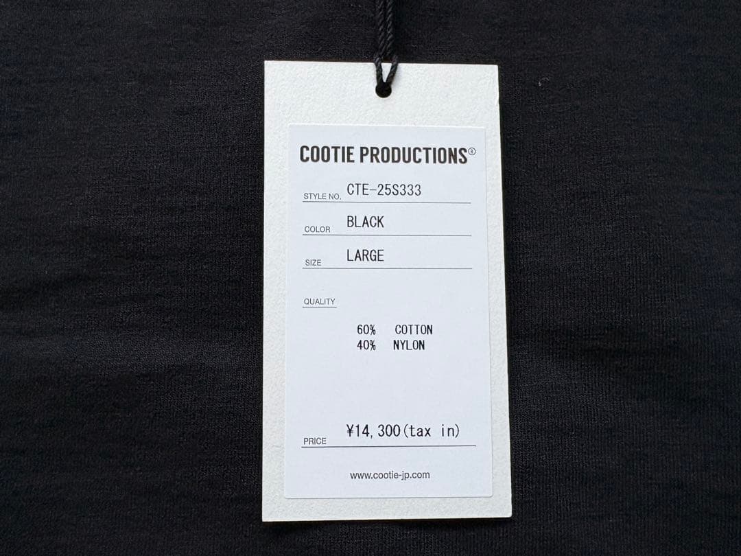 トップス COOTIE N/C Jersey Print S/S Tee 25SS