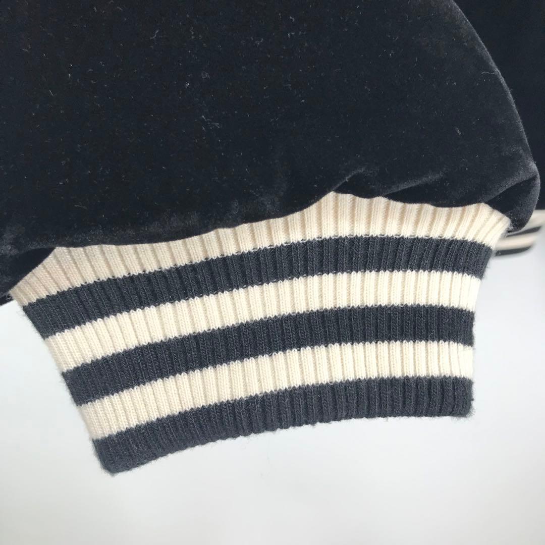 AFB ボンバージャケット　M　ベロア