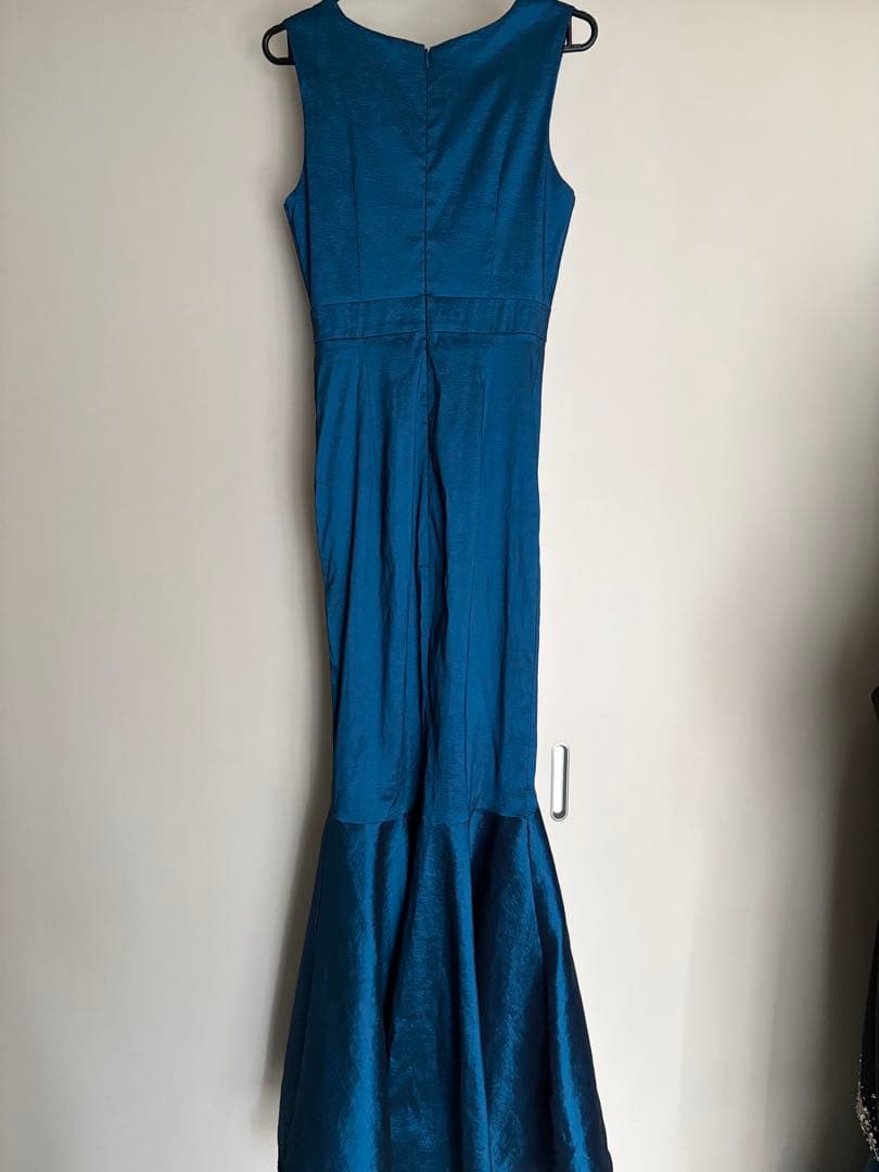 UNA VALERIE マーメイドドレス　ミッドナイトブルー