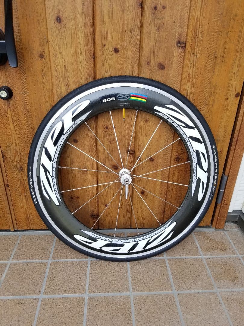 ZIPP 808 ジップ カーボン クリンチャー フロント ホイール