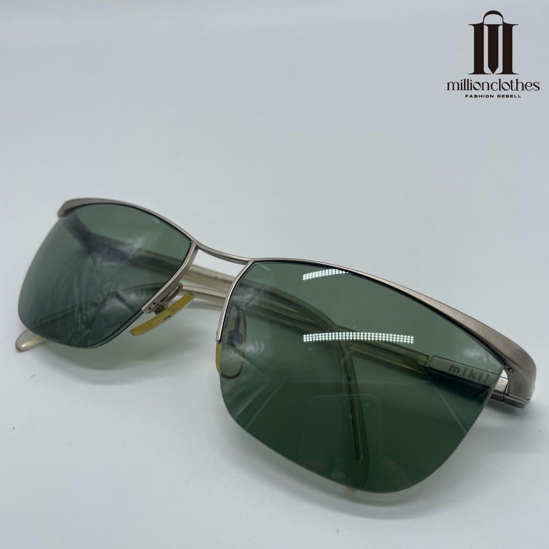 名作 STARCK eyes mikli BIOSUN.T GOLD ハーフリム