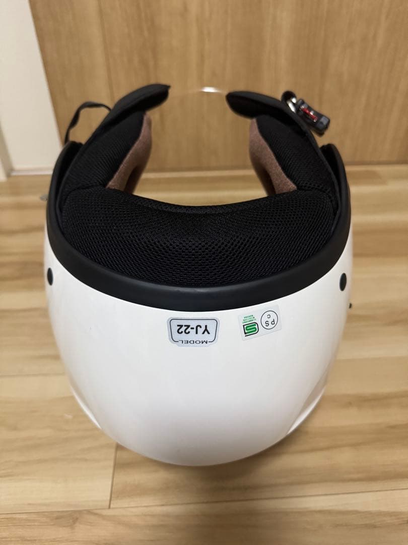 YJ-22 ZENITH パールホワイト ヘルメット