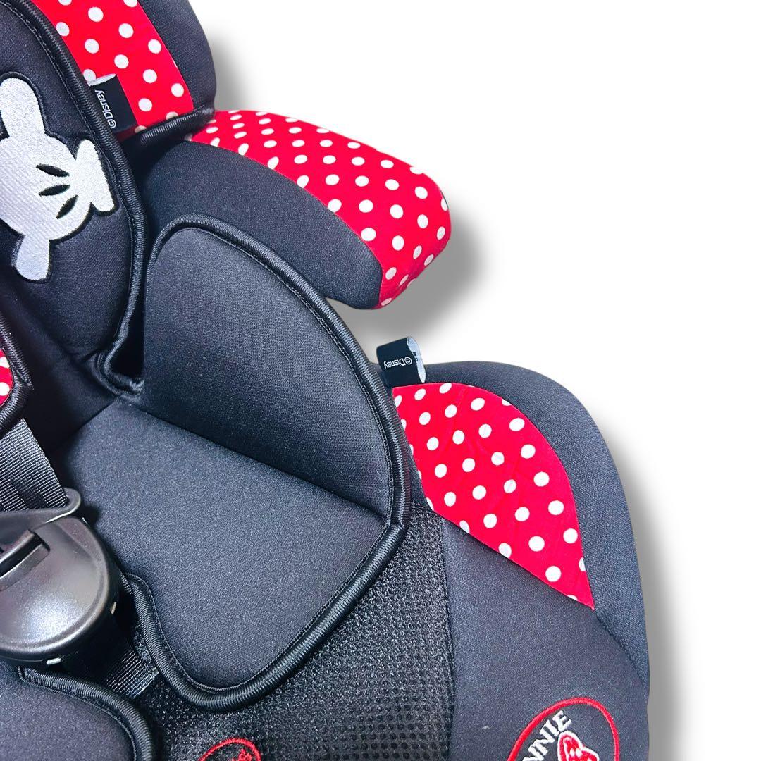 【ほぼ未使用】西松屋 Disney ミニーマウス ジュニアシート 廃盤モデル