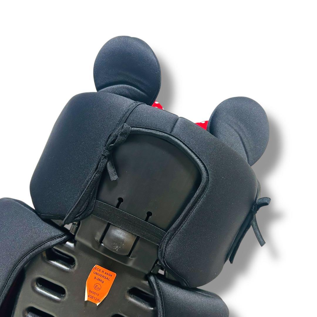 【ほぼ未使用】西松屋 Disney ミニーマウス ジュニアシート 廃盤モデル