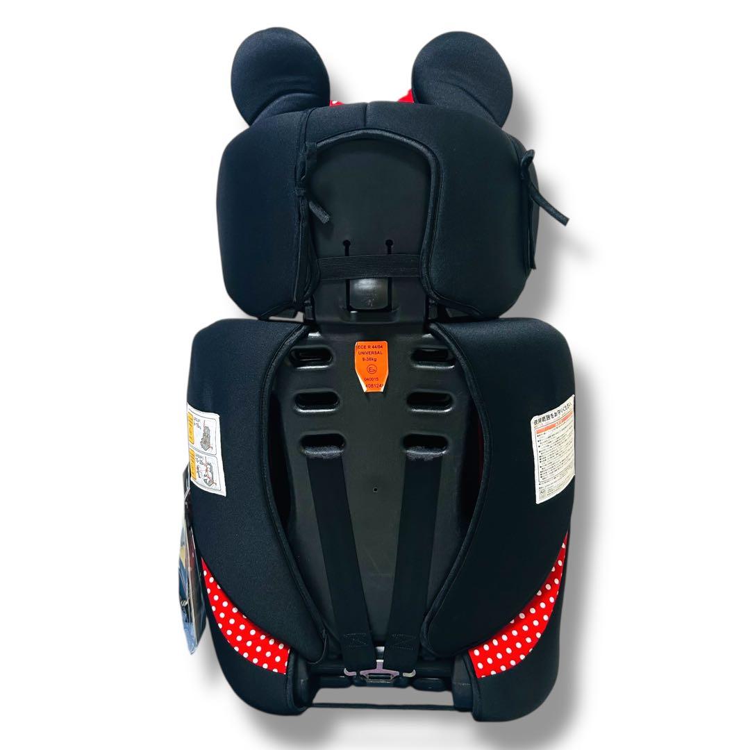 【ほぼ未使用】西松屋 Disney ミニーマウス ジュニアシート 廃盤モデル
