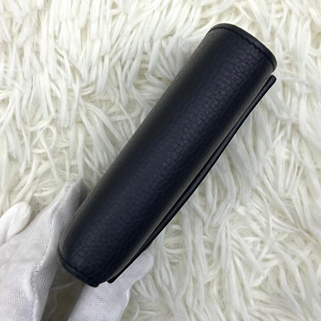 ［美品］CELINE スモール フォールデッドマルチファンクション 三つ折り財布