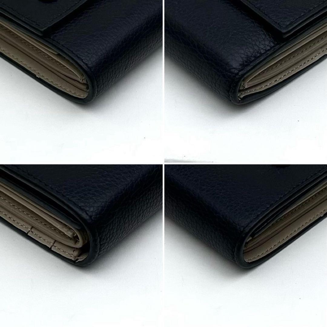 ［美品］CELINE スモール フォールデッドマルチファンクション 三つ折り財布