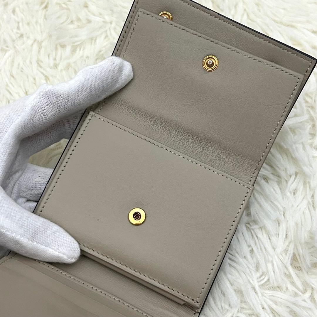 ［美品］CELINE スモール フォールデッドマルチファンクション 三つ折り財布