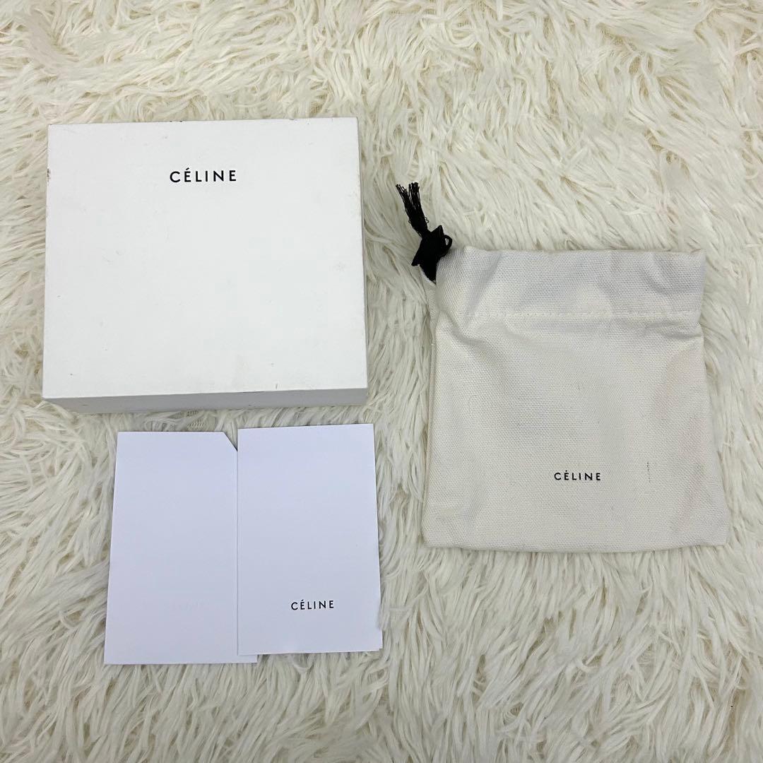 ［美品］CELINE スモール フォールデッドマルチファンクション 三つ折り財布