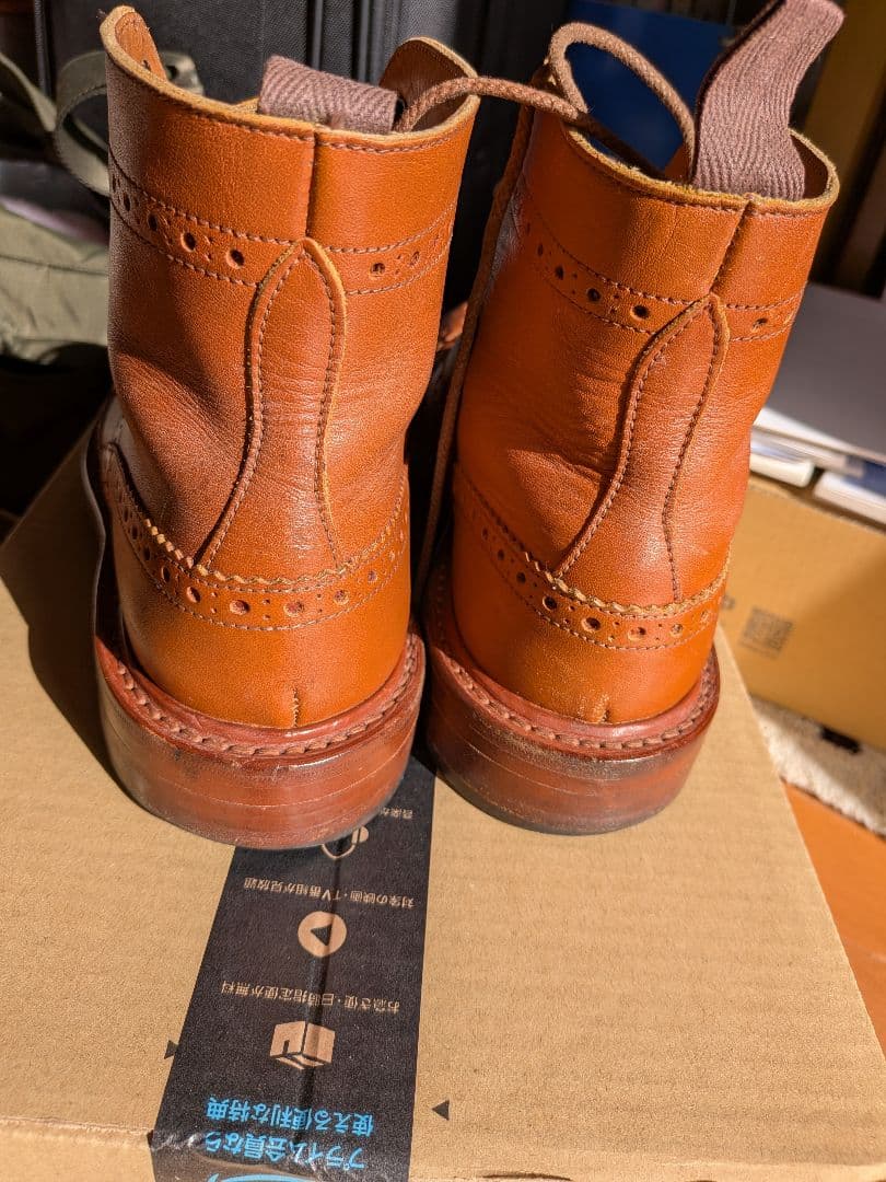 トリッカーズTrickersカントリーブーツ25.5くらい