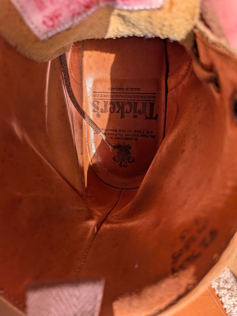 トリッカーズTrickersカントリーブーツ25.5くらい