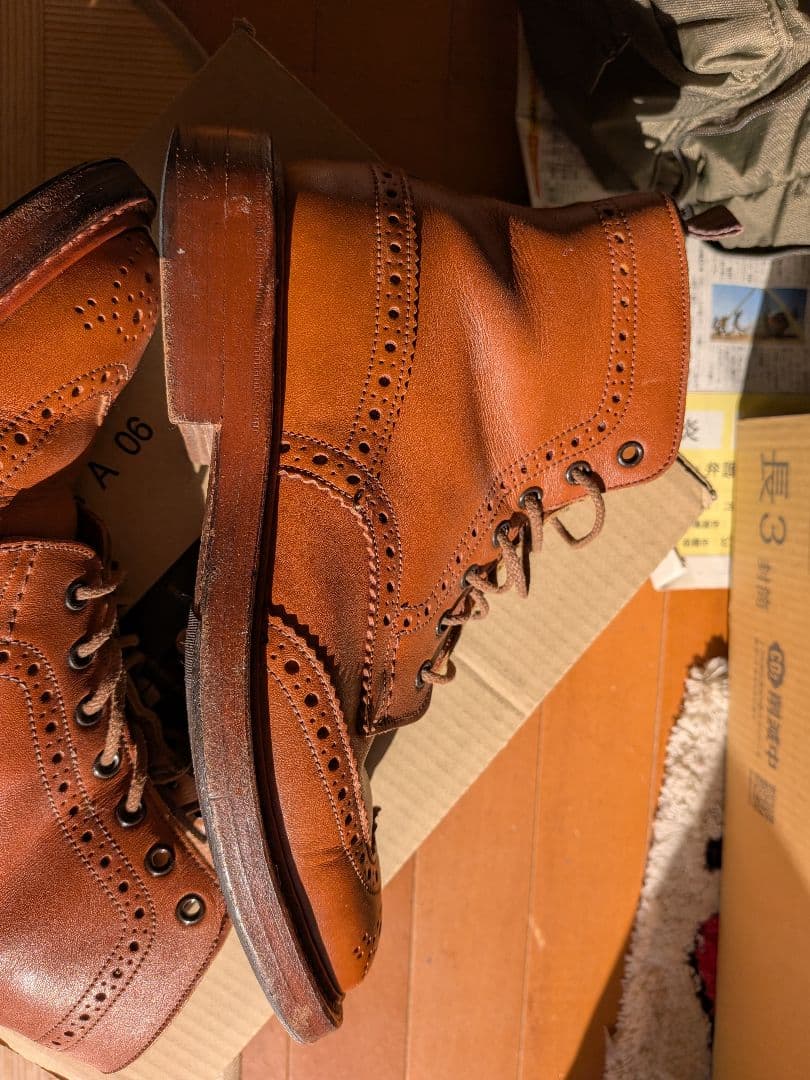 トリッカーズTrickersカントリーブーツ25.5くらい