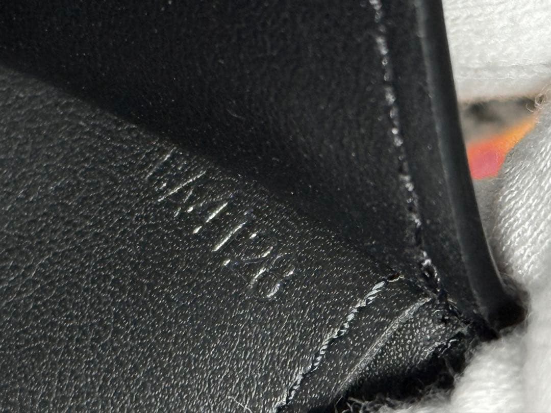 良品！ルイヴィトン　ダミエ・アンフィニ　ポルトフォイユ・マルコNM 黒