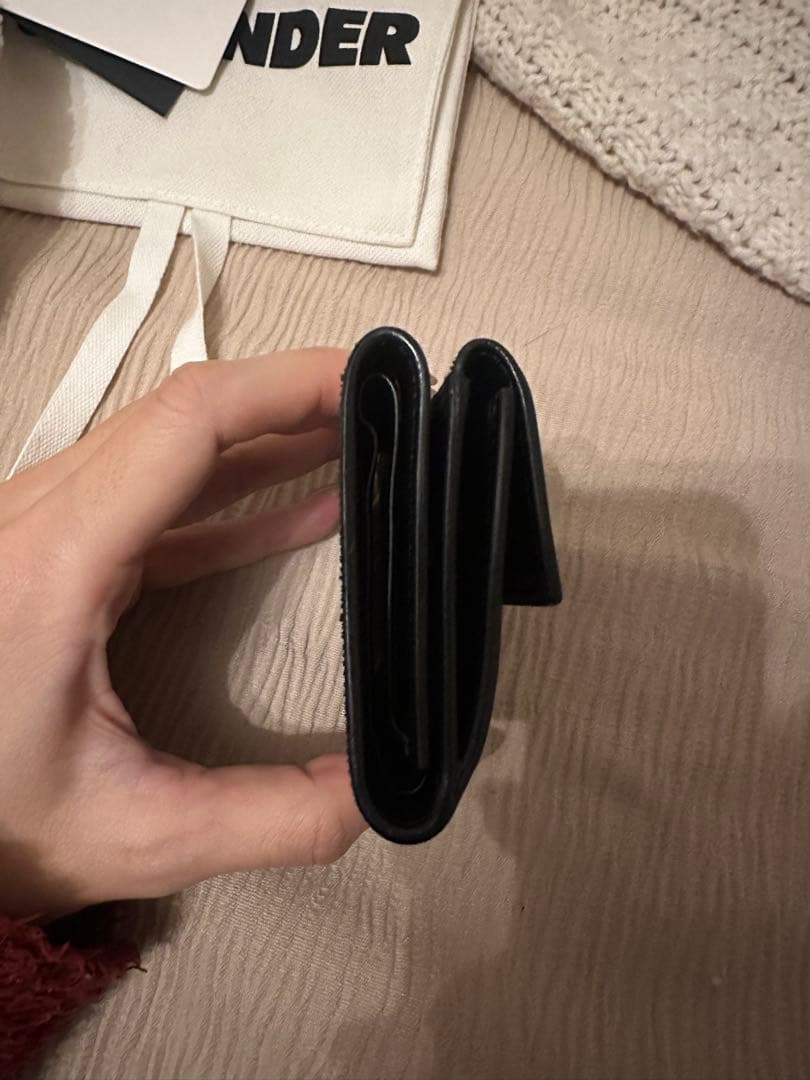 【美品】JIL SANDER 三つ折り財布 コンパクト Baby wallet