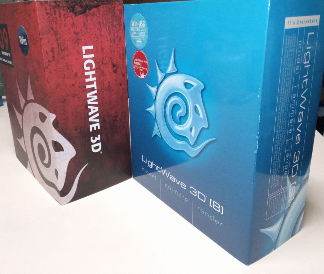 ・LightWave3D8/9　製本マニュアル付きパッケージ