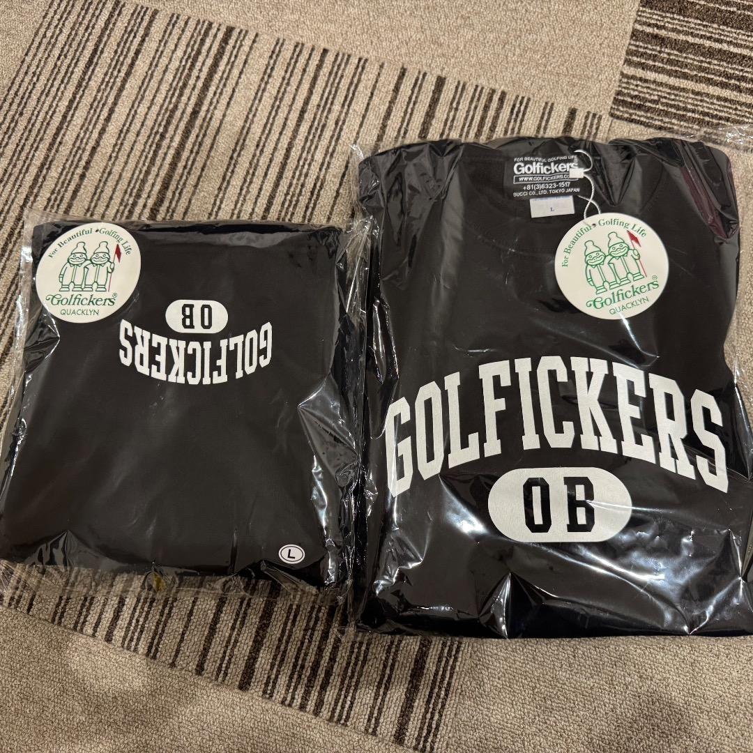 Golfickers Half Sweat ブラック Lサイズ