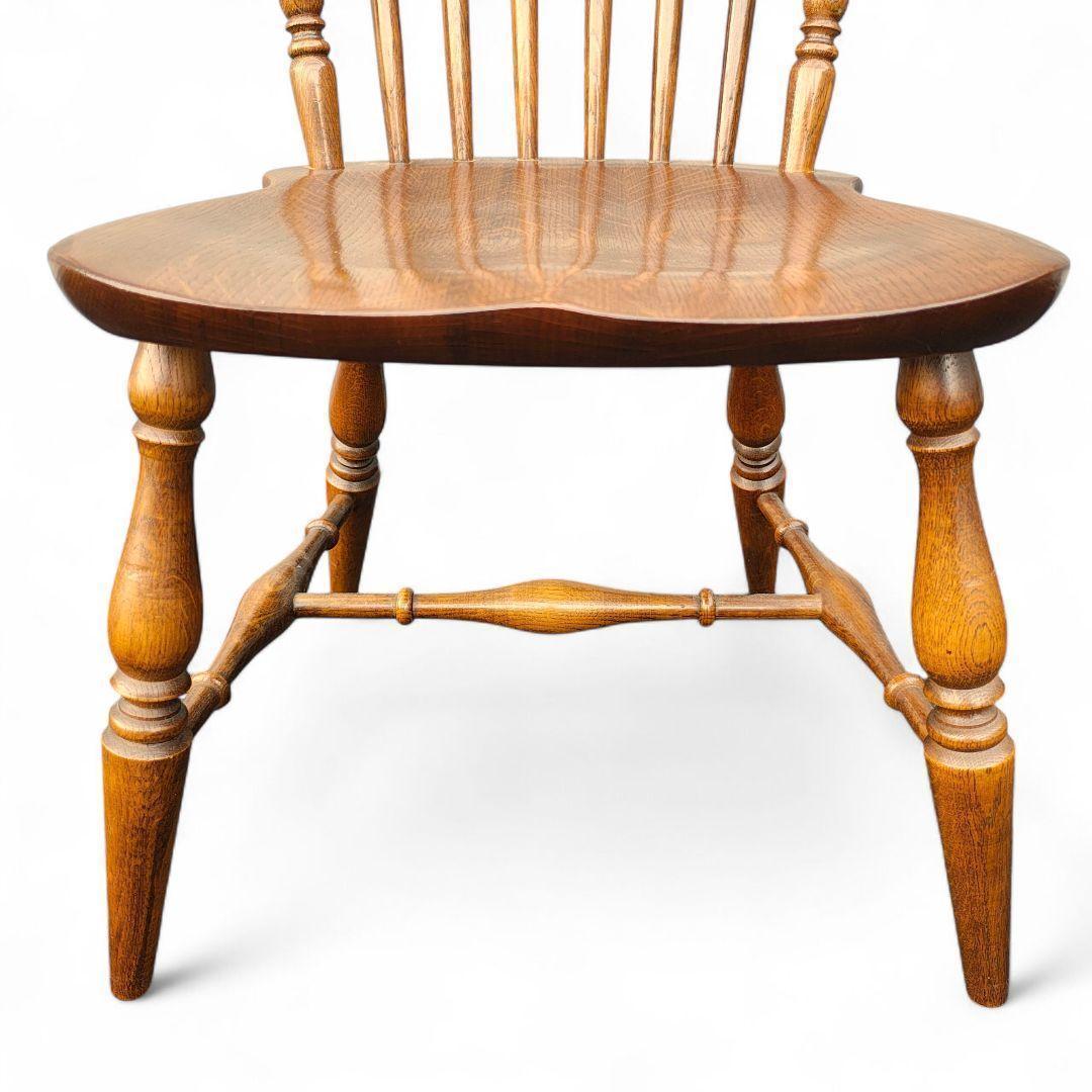 柏木工 ウィンザーチェア ダイニング ハイバック オーク材 2脚セット