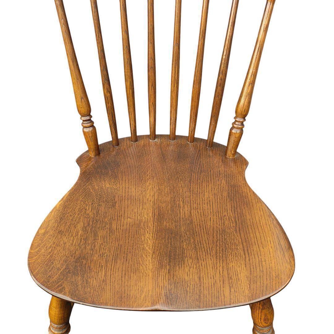 柏木工 ウィンザーチェア ダイニング ハイバック オーク材 2脚セット