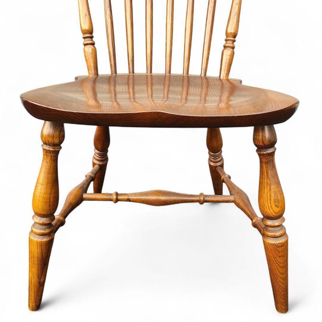 柏木工 ウィンザーチェア ダイニング ハイバック オーク材 2脚セット