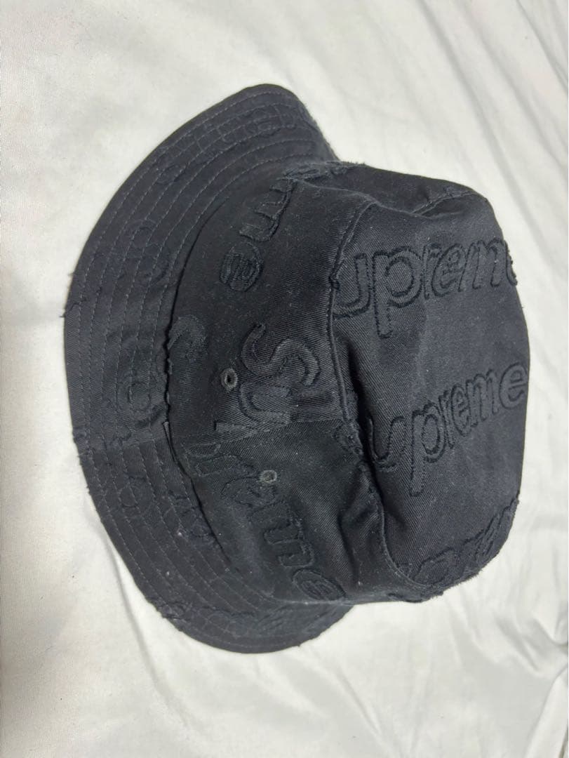 Supreme バケットハット　黒色